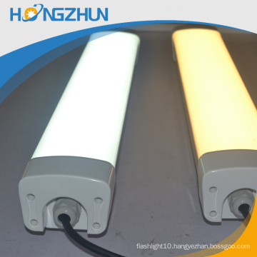 Zhongshan factory top sale led tri-tubes lamp IP65 epistar 2 years warranty